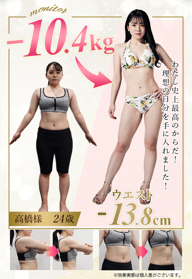 モニター　戸川様　-10.4kg