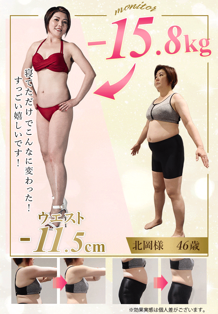 モニター　奥田様　-15.8kg