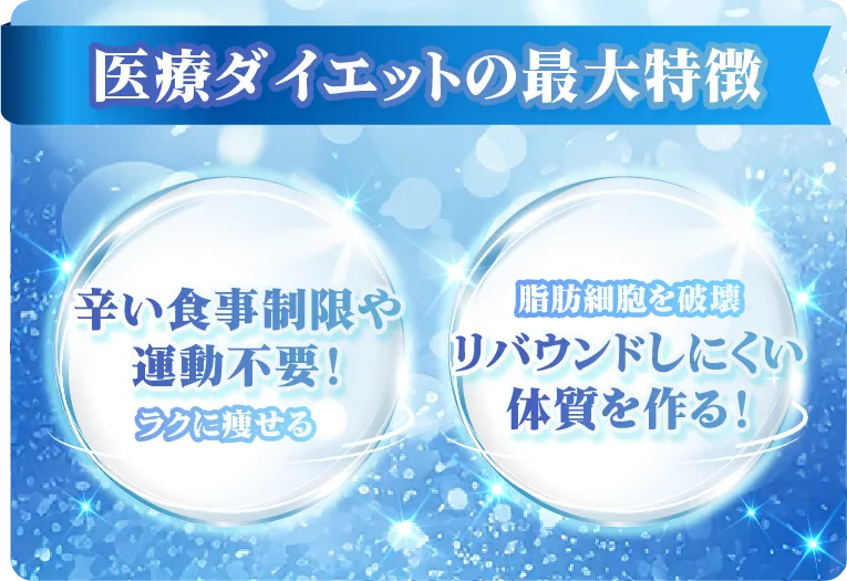 医療ダイエットとはのイメージ