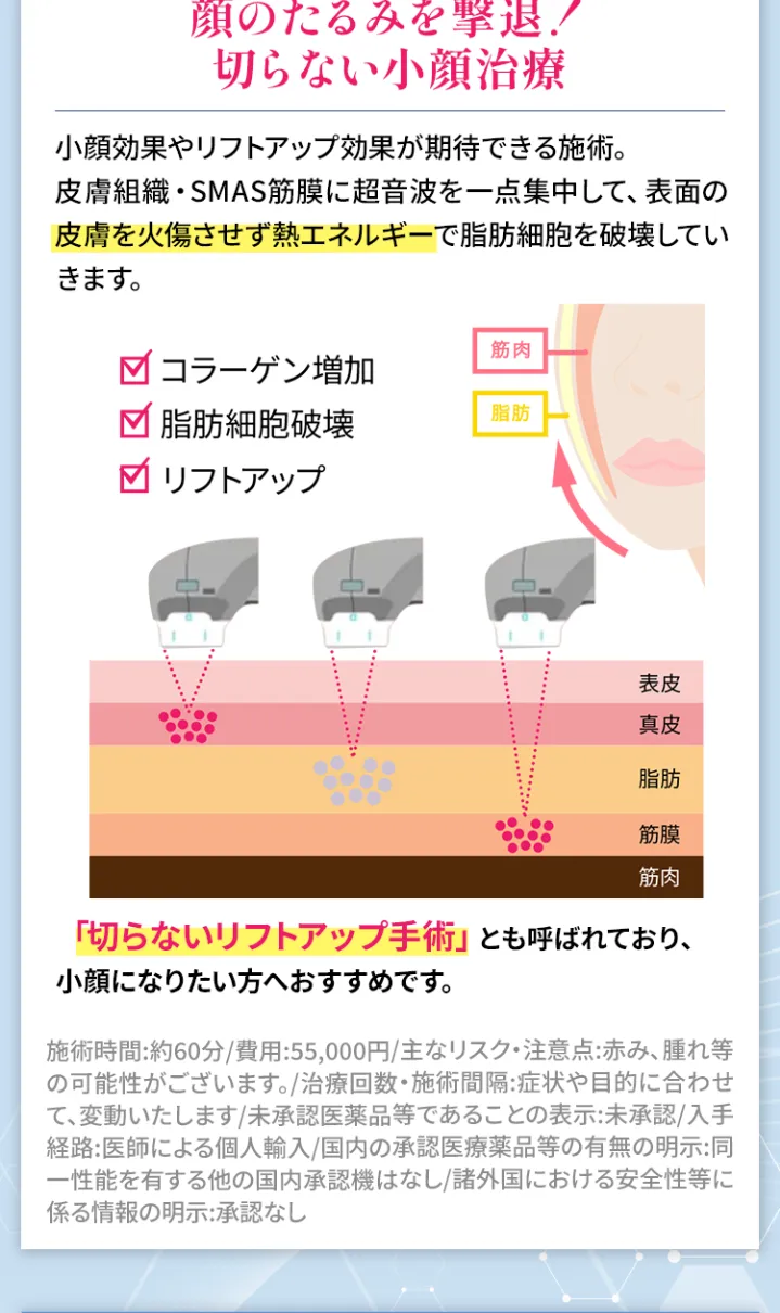 医療フェイスハイフ